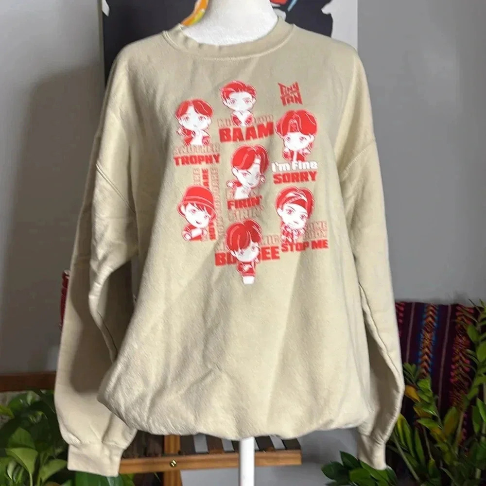 Tiny Tan Sweatshirt Crew